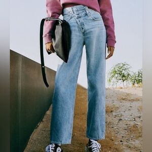 Agolde Crisscross Jean